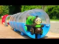 Download Lagu Thomas wooden train. Brio Tunnel Straight Course \u0026 Mud Pool