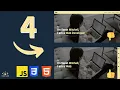 Build FOUR Vanilla JavaScript ANIMATIONS for STATIC Website