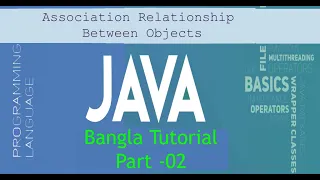 Association Relationship between Objects in Java Bangla Tutorial part 02