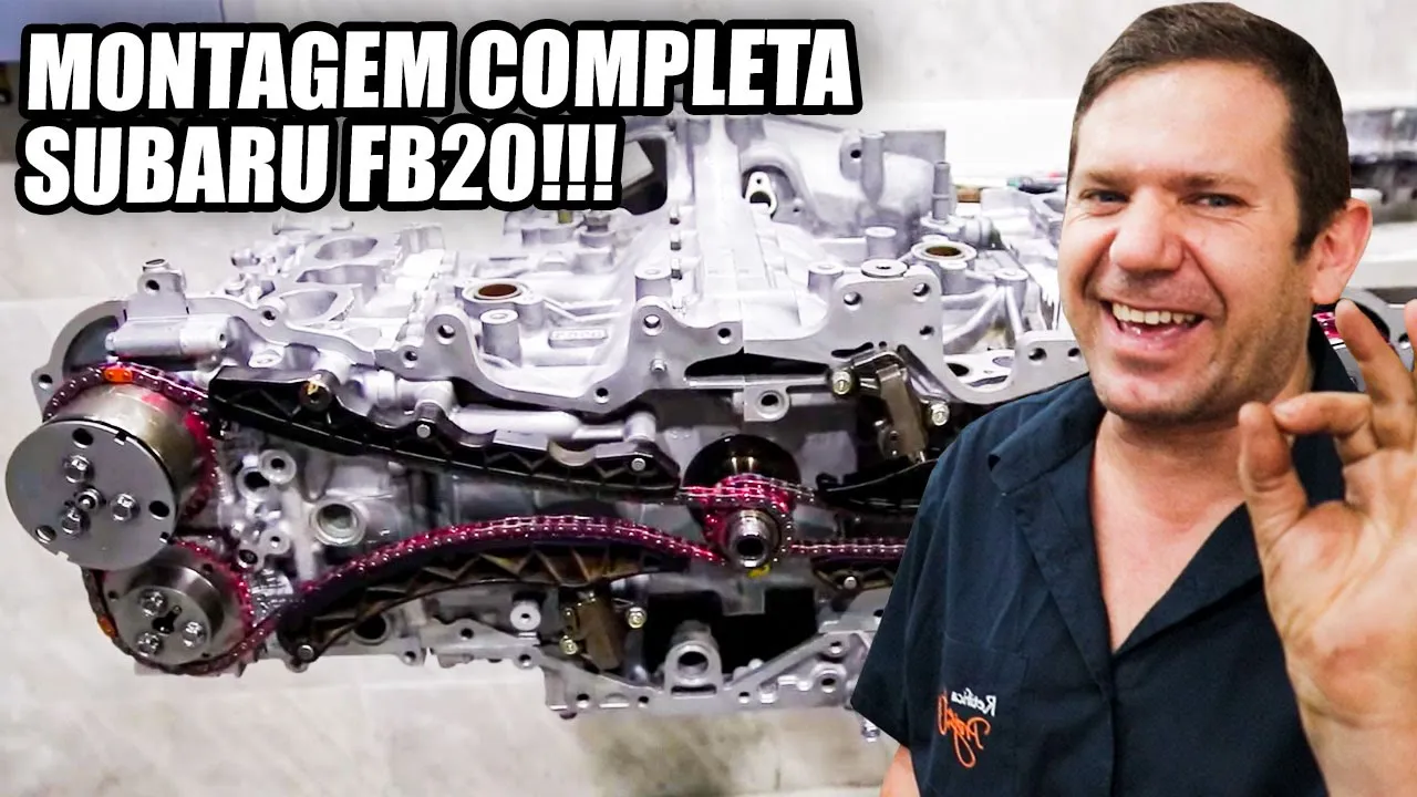 MAREA JAPONESA??????????  MONTAGEM COMPLETA MOTOR SUBARU FB20 QUE QUASE FUNDIU!! Pt.2