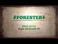 Forester Brush Cutter Blade Conversion Kit
