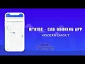 Ionic Complete Cab Booking App UI
