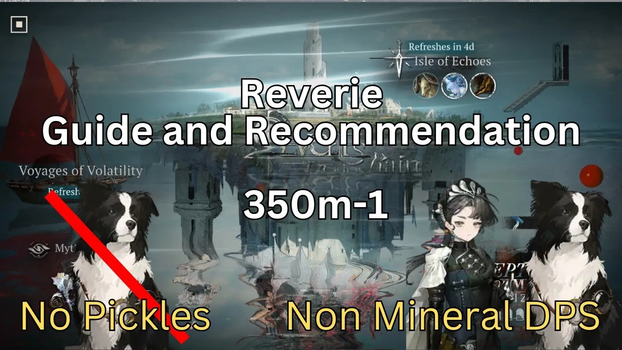 Outline Video 350m-1 Reverie Guide and Recommendation - Reverse 1999