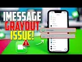 Fix FaceTime iMessage Grayed Out in iPhone Settings iMessage Not Working