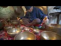 Double OM Tibetan Bowl Meditation for Aura Balance ~ 1 Hour
