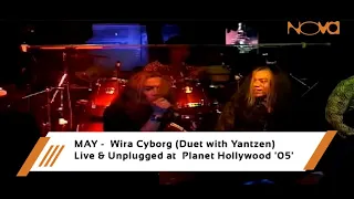 may wira cyborg duet with yantzen live u0026 unplugged at planet hollywood 05