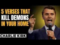 Download Lagu THE DEVIL HATES THESE 5 SCRIPTURES—USE THEM NOW | by Charlie Kirk