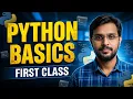 Python for Beginners First Class on Python Basics Installation Operators Rising Bihar Lec - 4