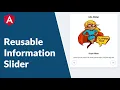Information Slider from Scratch in Angular