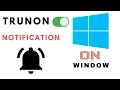 Download Lagu How to turn on Notifications on Windows Computer