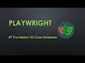 Playwright VS Code Extension - Run test with a single click JavaScript Code with MMAK