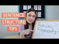 How to Support Students With Sentence Structure