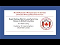 Rapid Tests for COVID-19 in LTCs Clinical Policy Discussion Forum w Dr Victor Leung