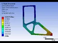 Chapter 11 Part 1-ANSYS topology optimization for using less material to achieve maximum stiffness