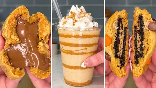 BEST PEANUT BUTTER DESSERT RECIPES | ASMR FOOD | ASHLEY MARKLE