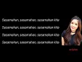 Lagu Loisa Andalio - Sasamahan kita (lyrics)
