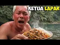 Lagu 🍛 Makan di Pinggir Sungai! Reaksi Ketua Lapar Hadapi Gulai Ikan Pedas \u0026 Nasi Panas