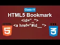 HTML Bookmark Bookmark Class-11 HTML with CSS