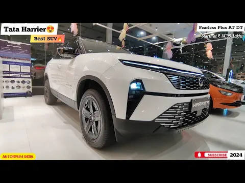 2024 Tata Harrier Fearless Plus Dual Tone AT | Powerful Performance, Bold Design & Latest Features