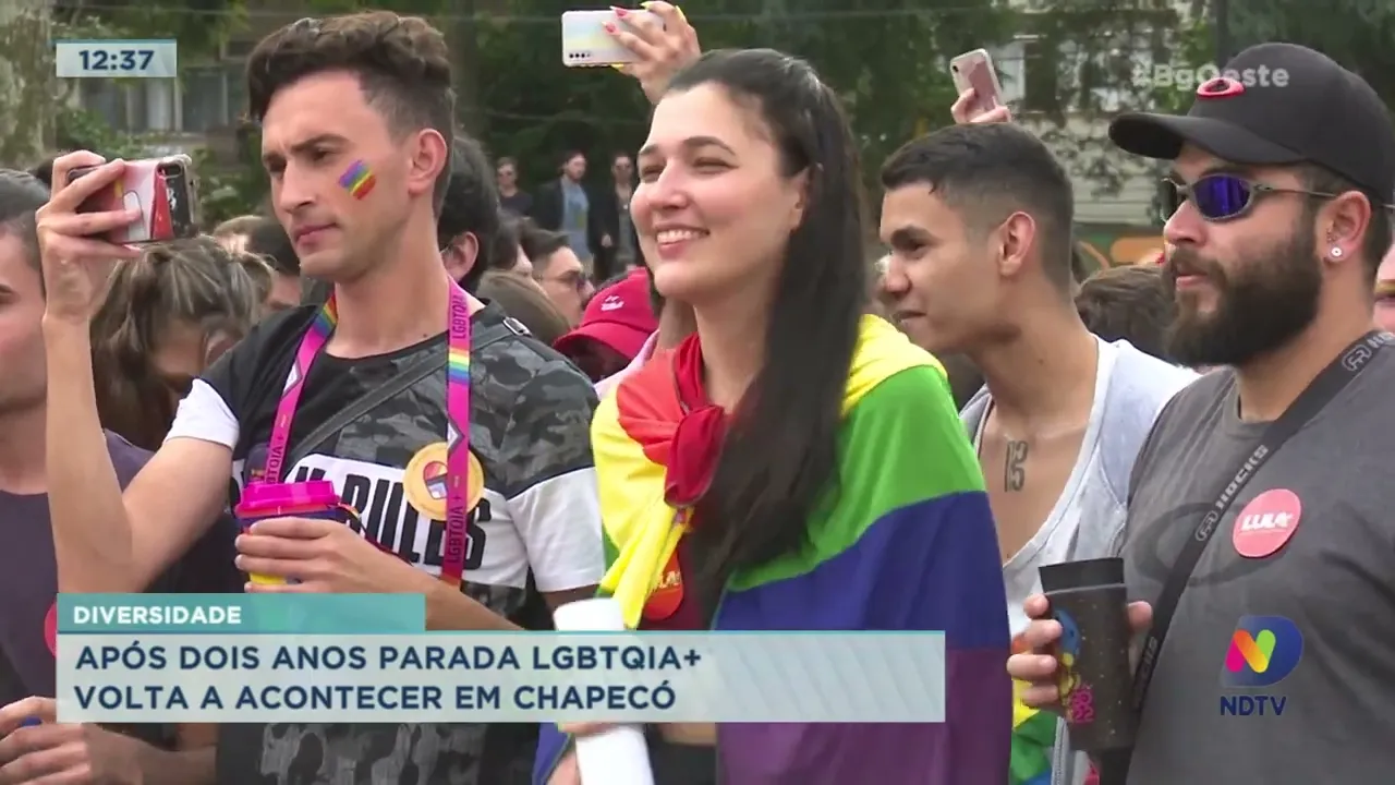 Após dois anos parada LGBTQIA+ volta a acontecer em Chapecó