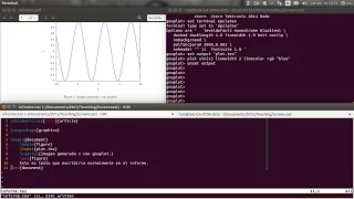 Introduccion a gnuplot e integracion con LaTeX