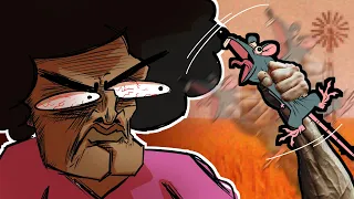 اضغط عشان تشوف هالجرذ يعاني 