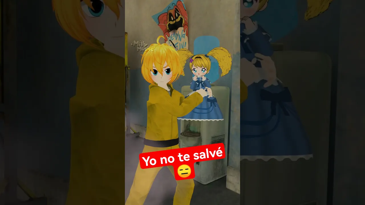 Yo no te salvé 😑💢 #poppyplaytime #cute #humor #shorts #parati