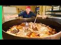 Boiling 600 Pounds of Pig Parts in Louisiana RARE Cajun American Food