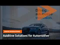 Download Lagu Automotive Trends and The Emergence of Additive Manufacturing: Presented by Fadi Abbro