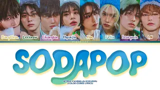 AI COVER STRAY KIDS Soda Pop By Saja Boys 사자 보이즈 Color Coded Lyrics 