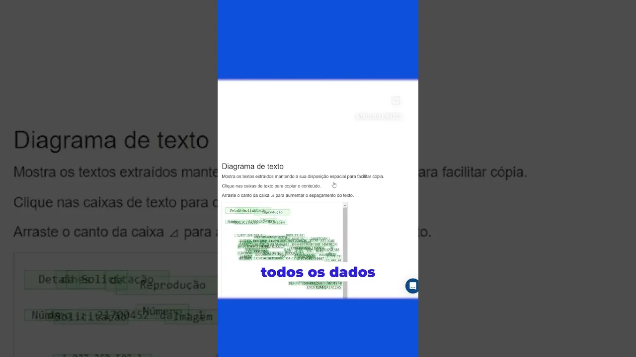 Miniatura do vídeo: Como extrair texto de imagens - Microfichas do PASEP
