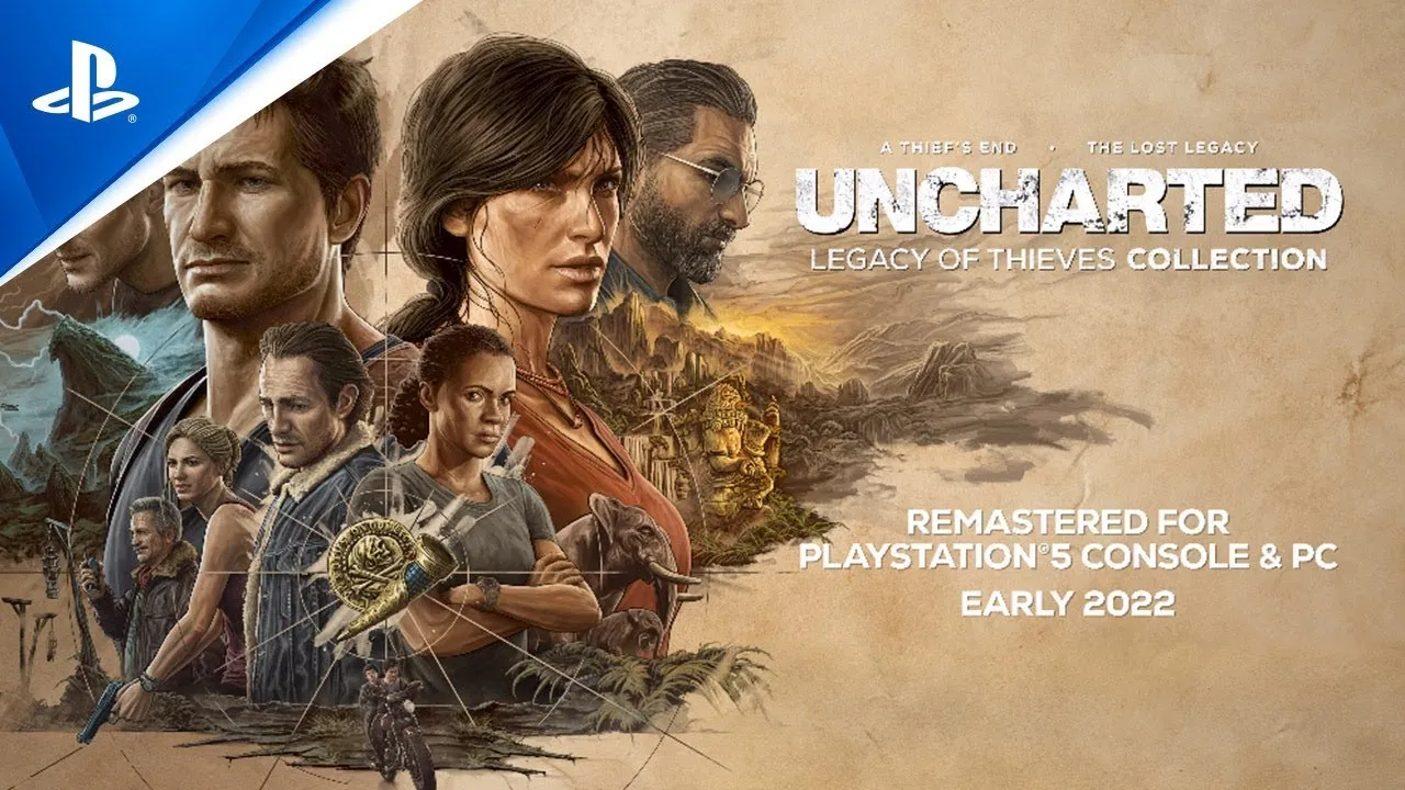 PS5《Uncharted: Legacy of Thieves Collection》預告影片 | PlayStation Showcase 2021