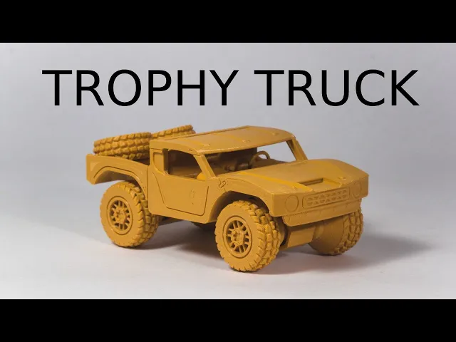 Trophy Truck - Print in place video thumbnail