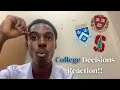 College Decisions Reaction Decisions from Ivies Stanford more