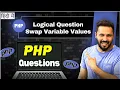 PHP swap value interview questions in Hindi PHP logical interview questions answer