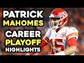 Patrick MAHOMES Career PLAYOFF HIGHLIGHTS all 18 games