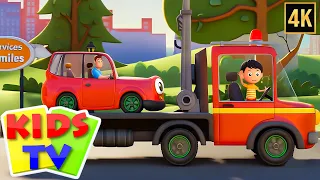 Tow Truck Song, Kindergarten Video for Children by Kids Tv