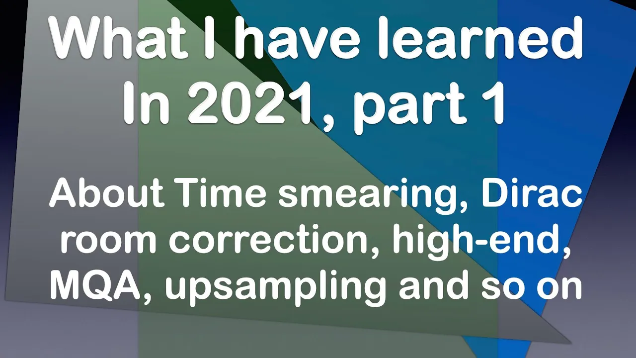 What I have learned in 2021
