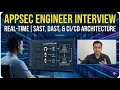 Real-Time Application Security Engineer Interview SAST DAST Architecture
