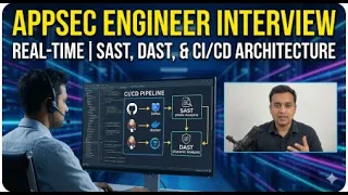 Real-Time Application Security Engineer Interview SAST DAST Architecture