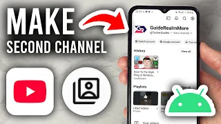 How To Make A Second YouTube Channel On Android Phone - Step By Step