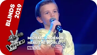 michael jackson heal the world nils d blind auditions the voice kids 2019 sat 1