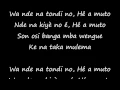 HENRI DIKONGUE - Ho a muto (Paroles - Lyrics)