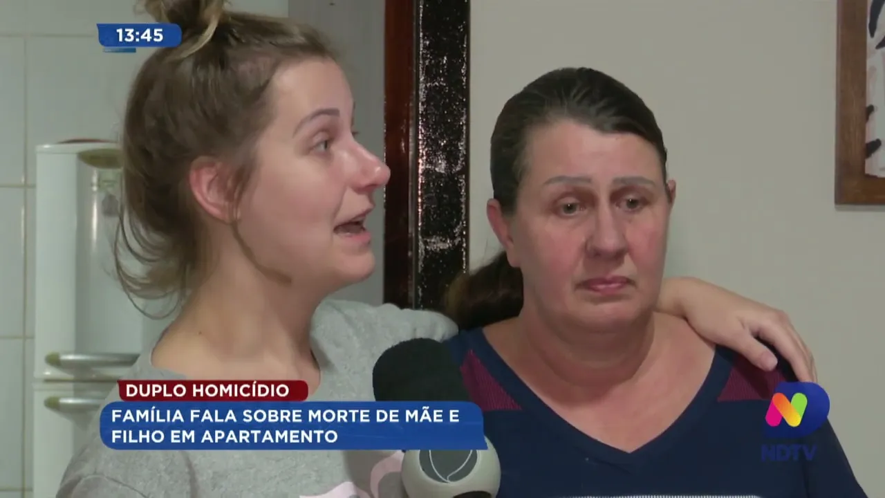 Duplo homicídio: família fala sobre morte de mãe e filho em apartamento
