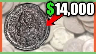 14 000 RARE DIMES WORTH MONEY - ERROR DIMES IN CIRCULATION