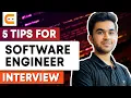 5 Tips For Software Engineer Interview Software Engineer Interview Interview Tips Coding Ninjas