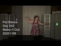 Poi Dance Day 242 Make It Out  20251106 #poi #PoiSpinning #PoiDance #FlowArts #PoiTutorial 