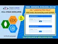 Fix Unexpected field width multer in node js and express Multer node js file upload in Hindi