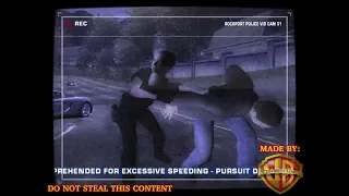 Need For Speed Most Wanted 2005 Video Game All Busted Scenes 