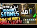 Elden Ring How To Get ALL MEMORY STONES - Max Memeory Slots For Spells Magic Locations Guide